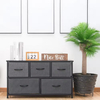 ODM OEM 5 Drawers LivingRoom Bedroom Storage Organizer Fabric Dresser