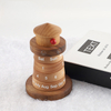 Wooden lighthouse calendar