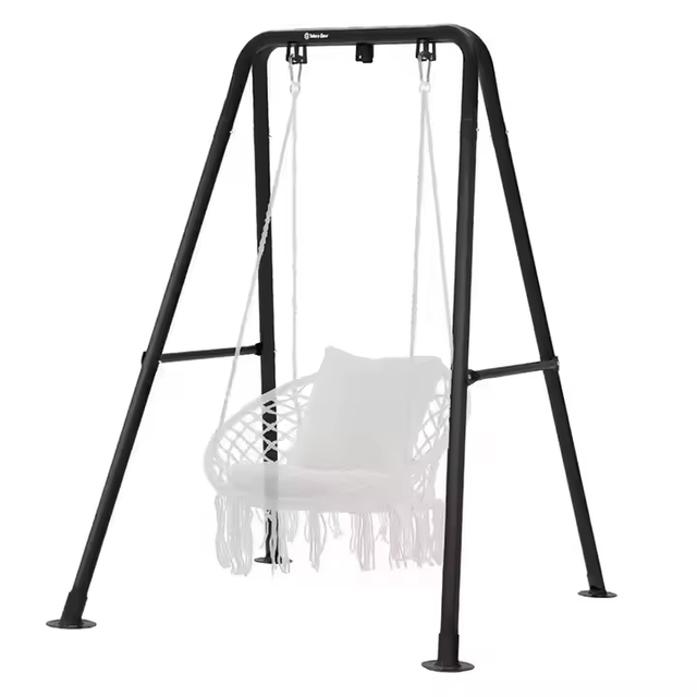 Universal One Seat 300LBS Heavy-duty Stainless Steel Modern Outdoor Customizable Color Free Standing Multi-use Swing Hammock