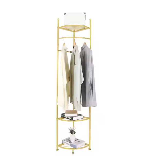 Hot Sale Printed Folding Bedroom Clothes Hanger Stand Quality Wall Mounted for Wardrobe Bathroom Living Room Use for Shop