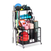 Weight Home Gym Storage Yoga Mat Storage Rack Workout Equipment Storage Rack Exercise Equipment Gym Rack Organizer