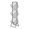 Manufacturer Custom Multiple Storage Wire Toy Kitchen Fruit Basket Storage Rack 3 Layer Metal Fruit Advertising Displays