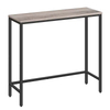 Factory Customized Wholesales Narrow Console Table 29.5" Small Entryway Living Room Wood & Metal Storage Console Table