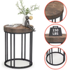 Contemporary Custom Single round Wooden Side Table Popular Factory Furniture for Living Room Coffee End Table Design