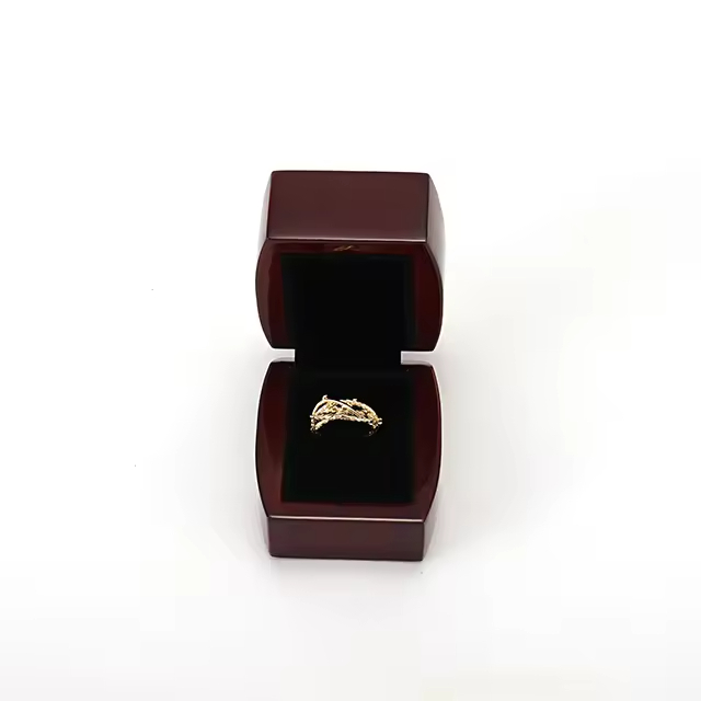 5g 10g 15g 30g 50g Black Wood Airtight Rectangle Jars with Lids Durable & Space Saving for Home Decoration