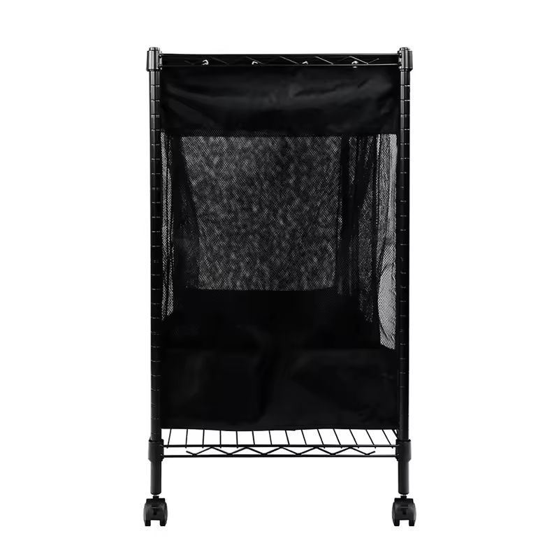 OEM&ODM Clothes Storage Organization Travel Laundry Basket With Wheels Bathroom Basket Lingerie Laundry Hamper Basket