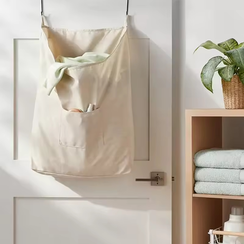 Factory OEM&ODM Foldable Fabric Canvas Collapsible Laundry Basket Wall Mounted Laundry Storage Dirty Laundry Basket FoldingFactory OEM&ODM Foldable Fabric Canvas Collapsible Laundry Basket Wall Mounte