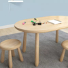 Hot Sale Durable Space-Saving Modern KIDS Solid Wood Children's Table Chair Set Kindergarten Multifunctional Early Education