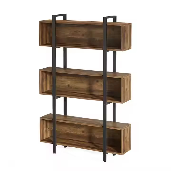 Custom Huina 3-Tier Tall Powder Coated Modern Wooden Plant Stand Factory Direct Outdoor/Indoor Living Room Furniture Ladder