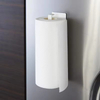 Factory Wholesale Kitchen Bathroom Paper Towel Holder Magnetic Non-perforated Refrigerator Roll Paper Storage Shelf Metal