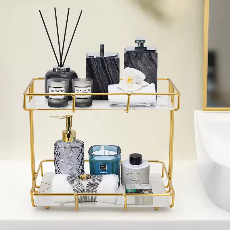 Metal Wall Mounted Minimalist Spice Organizer Storage Rack for Kitchen Use