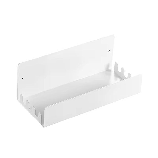 Magnetic Shelf Fridge Organizer for Spice Jars Magnet Shelves Seasoning Spice Holder With 4 Hooks Magnetic Spice Rack