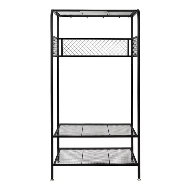 Heavy-Duty 2-Tier Steel Utility Shelving Unit Custom Factory Multi-Function Metal Storage Rack for Tool Display