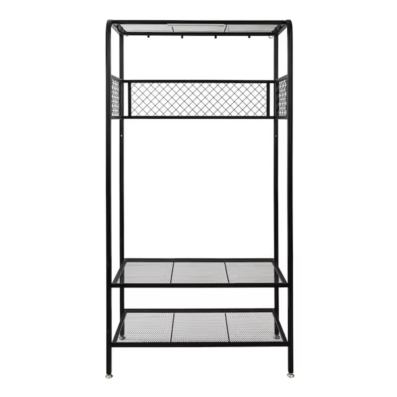 Heavy-Duty 2-Tier Steel Utility Shelving Unit Custom Factory Multi-Function Metal Storage Rack for Tool Display