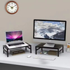 Custom Ergonomic Metal Standing Type Single Tier Monitor Stand Riser Anti-slip Desk Organizer Computer Stand
