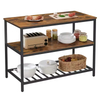 Factory Customizable Standing Type 3-Tier Wood Metal Kitchen Storage Rack Dish Bowl Organizer Strong Load-Bearing Capacity HuiNa No reviews yet
