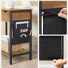 Wholesale Contemporary Living Room Console Table with Storage USB Ports Charging Station for Hotel and Home-Wood & Metal