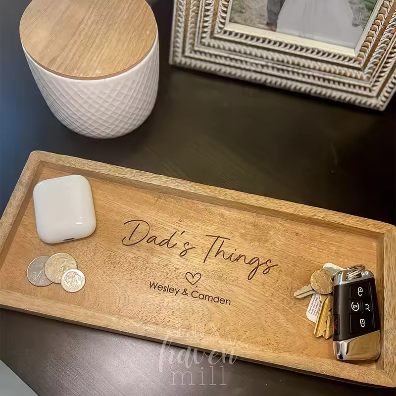 Wooden Local Stock Rubber Wood Cutting Board Wooden Chopping Board for Laser Engraving Blanks