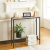 Factory Customized Wholesales Narrow Console Table 29.5" Small Entryway Living Room Wood & Metal Storage Console Table