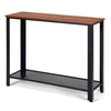 Contemporary 2-Layer Storage Console Table for Living Room Bedroom & Office-40x14x31.5 Inches