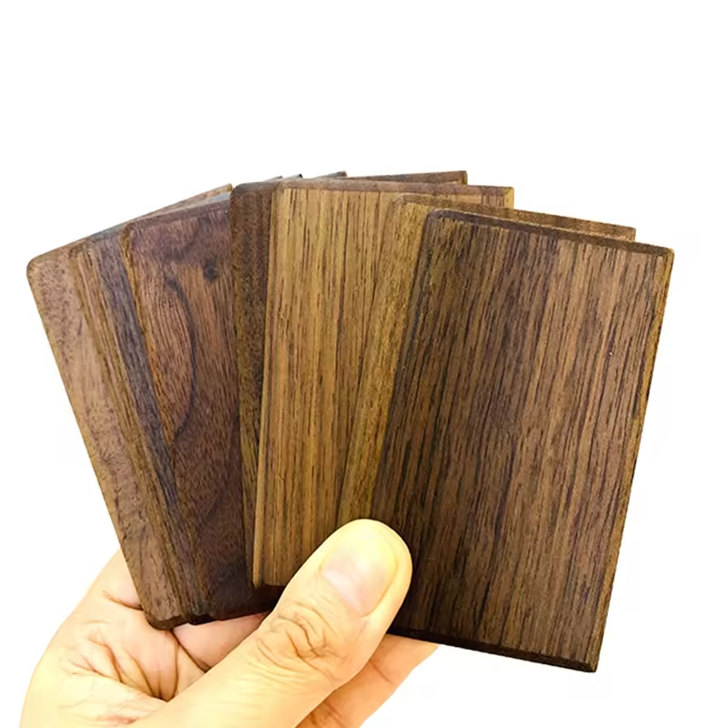 Corner Card Box Wood Card Storage Gift Box Creative Box Modern Durable