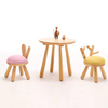 Children Baby Outdoor Rectangle Shape Modern Durable Space-Saving Comfortable Nice Cartoon Study Wooden Kid Chair