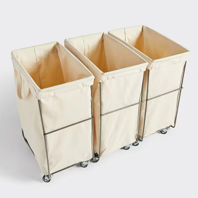 Factory Custom Hot-selling Foldable Metal Oxford Cloth Multi-functional Kitchen Laundry Basket Food Beverage Storage for Bedroom
