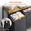 Factory Custom Pull Waterproof Strong Load-Bearing Bathroom Laundry Clothes Basket Organizer Large Top Shelf 4 Removable Bags 4