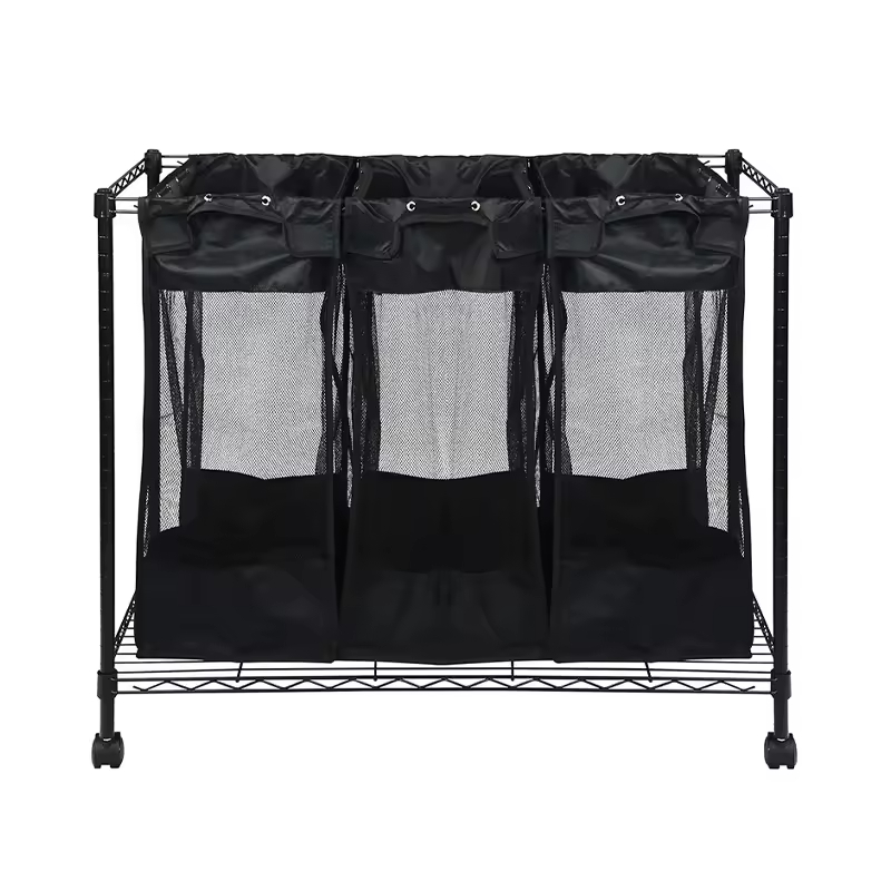 OEM&ODM Clothes Storage Organization Travel Laundry Basket With Wheels Bathroom Basket Lingerie Laundry Hamper Basket