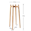 Factory Direct Durable Space-Saving Modern Solid Wooden Legs Rectangle Plated Furniture Customizable Color Dining Kitchen