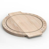 Modern Durable Rectangle Cheese Board Set Glass Dome Natural Bamboo Serving Stands Customizable Color Huina Brand Factory-Made