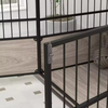 Factory Custom Standing Type Durable Multifunction Large Dog Crate Steel Dog Kennel with Strong Load-bearing Capacity