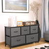 ODM OEM 5 Drawers LivingRoom Bedroom Storage Organizer Fabric Dresser