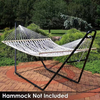 Universal Adjustable 2-person 550-pound Capacity Heavy-duty Outdoor Furniture Hammock Stand for 9-14 Foot Hammocks
