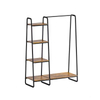 Manufacturer Custom Foldable Detachable Multifunctional Steel Four-Layer Storage Clothes Rack for Wardrobe Bathroom Living Room