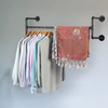 Detachable Furniture Closet Hanging Tube Rod for Bathroom and Living Room Wardrobe Clothes Rail Hanger Rod