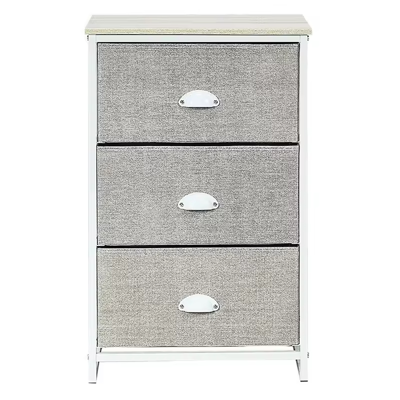 ODM OEM 29 InH X 12 in W X D18 in Bedroom With 3Drawers Storage Tower Nightstand Dresser