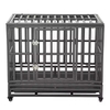 38 Inch (about 96.5 Cm) Heavy Duty Dog Cage Metal Kennels and Boxes Suitable for Large Dogs Easy to Assemble Pet Pens