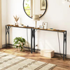 OEM Long Slim Sofa Console Table Rustic Industrial Storage Villa Living Room Home Hotel Entryway TV Stand Bedroom Furniture