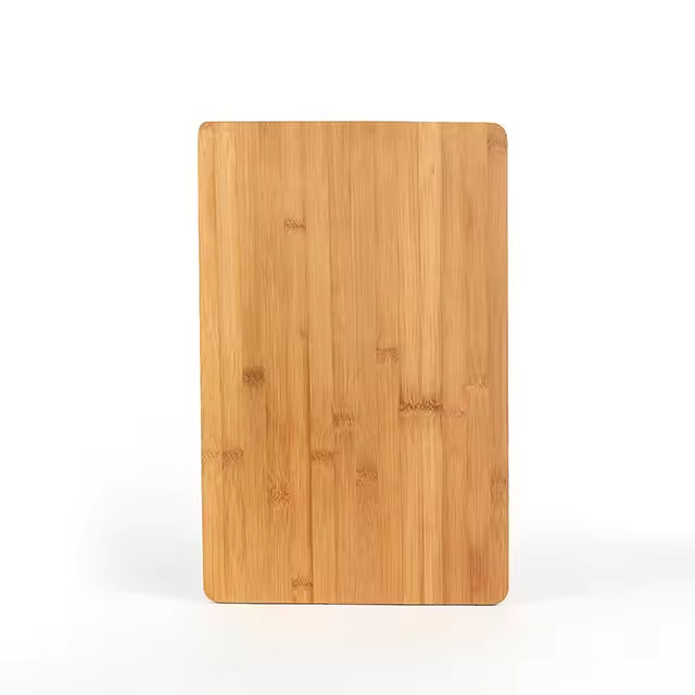WanuoCraft Custom Logo Durable Space-Saving Kitchen Bamboo Wood Cutting Board Engraved Wooden Chopping Blocks Modern Design Home