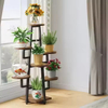 ODM OEM Custom Industrial Plant Stand Home Furniture for Living Room Balcony Showroom Ample Space Bookcases Display Racks