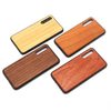 Factory Spot Durable Modern Rosewood Black Walnut Wooden Laser Carved Protective Phone Case for iPhone 11pro Max 8plus XS MAX