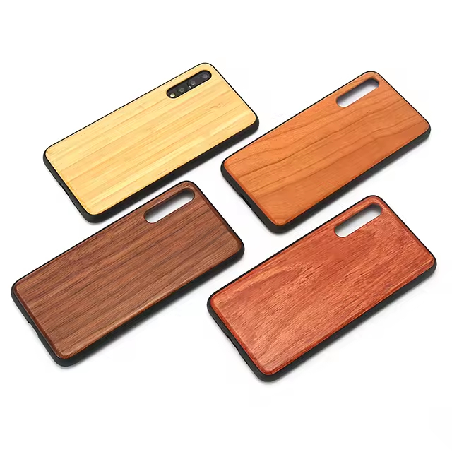 Factory Spot Durable Modern Rosewood Black Walnut Wooden Laser Carved Protective Phone Case for iPhone 11pro Max 8plus XS MAX