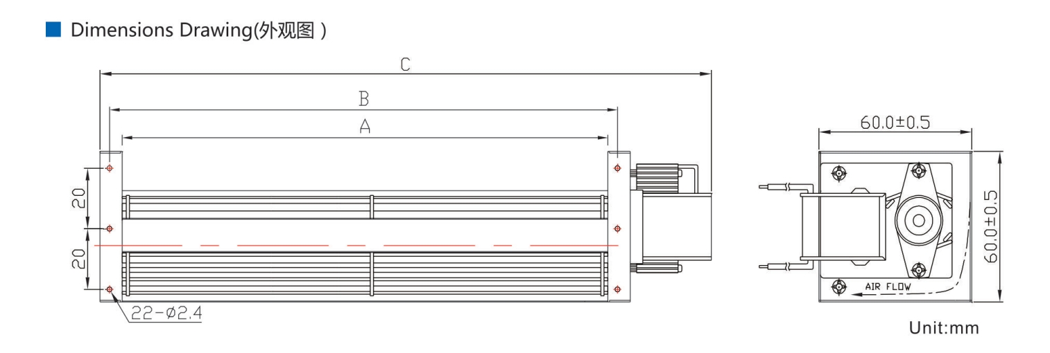 Cross Flow Fan Quiet