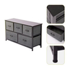 ODM OEM 5 Drawers LivingRoom Bedroom Storage Organizer Fabric Dresser