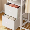 Modern Simple Home Bedroom Bathroom Living Room Detachable Waterproof Wood Metal Clothing Storage Cabinet