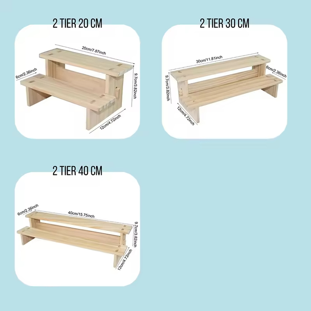 Solid Walnut Huina Desktop Organizer Home Decor Office Makeup Books Jewelry Modern Design Cleaning Tools Rectangle No Assembly