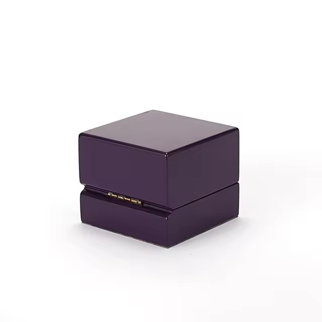 Luxury Huina Brand Custom Logo Wooden Watch Box OEM/ODM Supported Rectangle Shape Modern Durable Space-Saving Jewelry Packaging