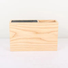 Bamboo Wooden Knife Holder with Blocks & Roll Bags-Modern Home Decor Durable & Space-Saving