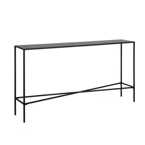 Customized 30'' H x 55'' W x 10'' D Narrow Wood Console Table Wholesales Small Entryway Living Room Bookcase Bookshelf